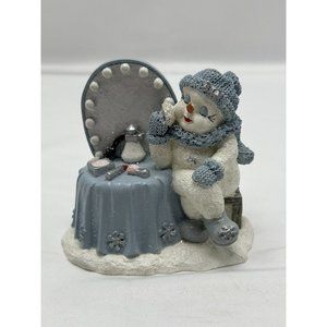 Vtg 2001 Snow Buddies Figurine Aunt Crystal Miss Thing @ Vanity MakeUp Table
